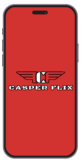 mobile view with Casper logo in front